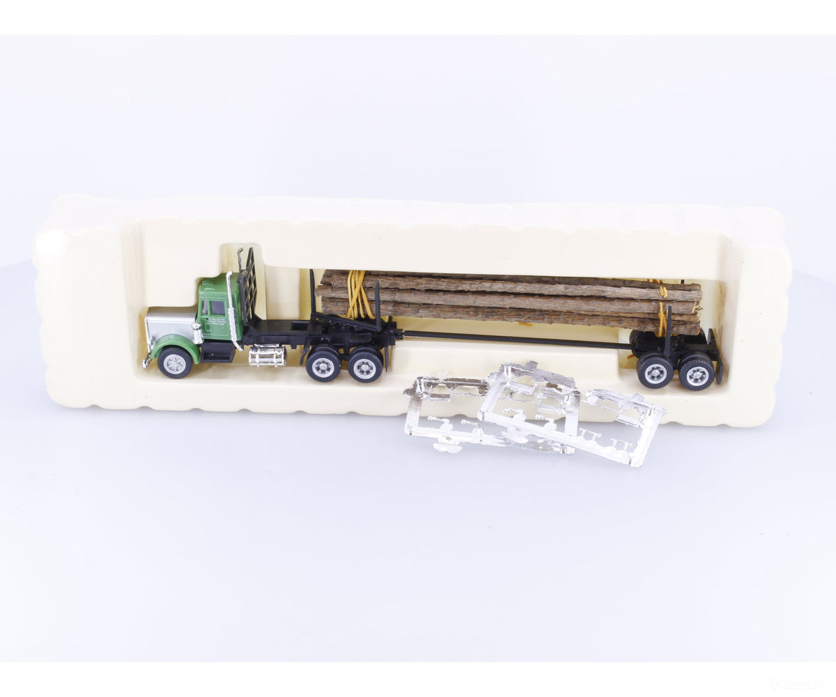 Con Cor 0004-001006 HO Tractor & Log Trailer Miller Trucking #2 - Vehicles