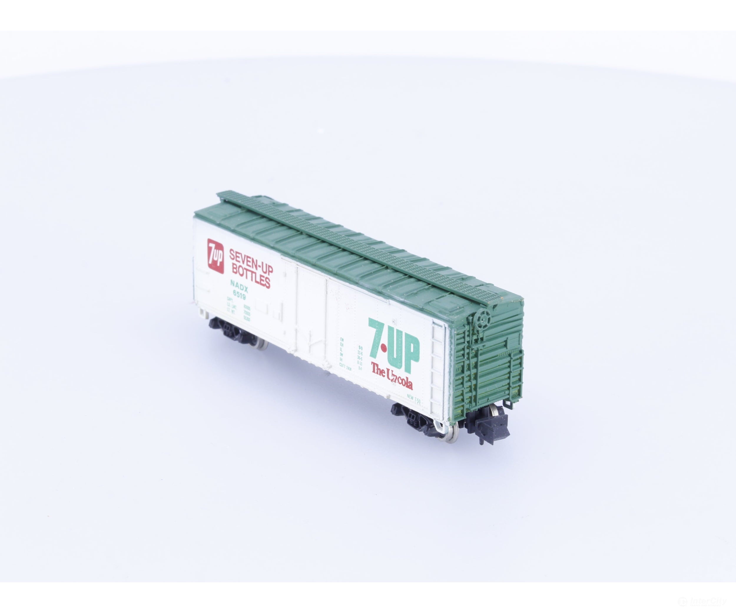 Con Cor 1051-U N 40’ Steel Reefer Seven Up (NADX) 6519 - Freight Cars