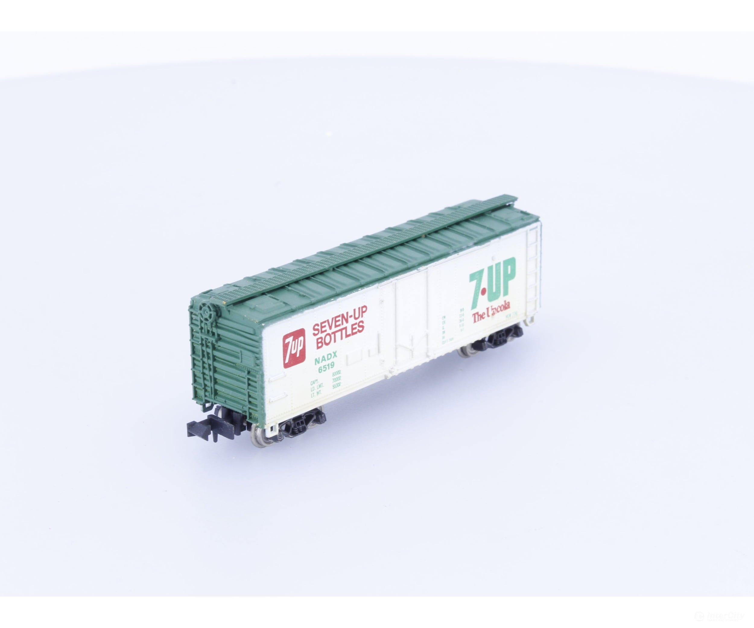 Con Cor 1051-U N 40’ Steel Reefer Seven Up (NADX) 6519 - Freight Cars