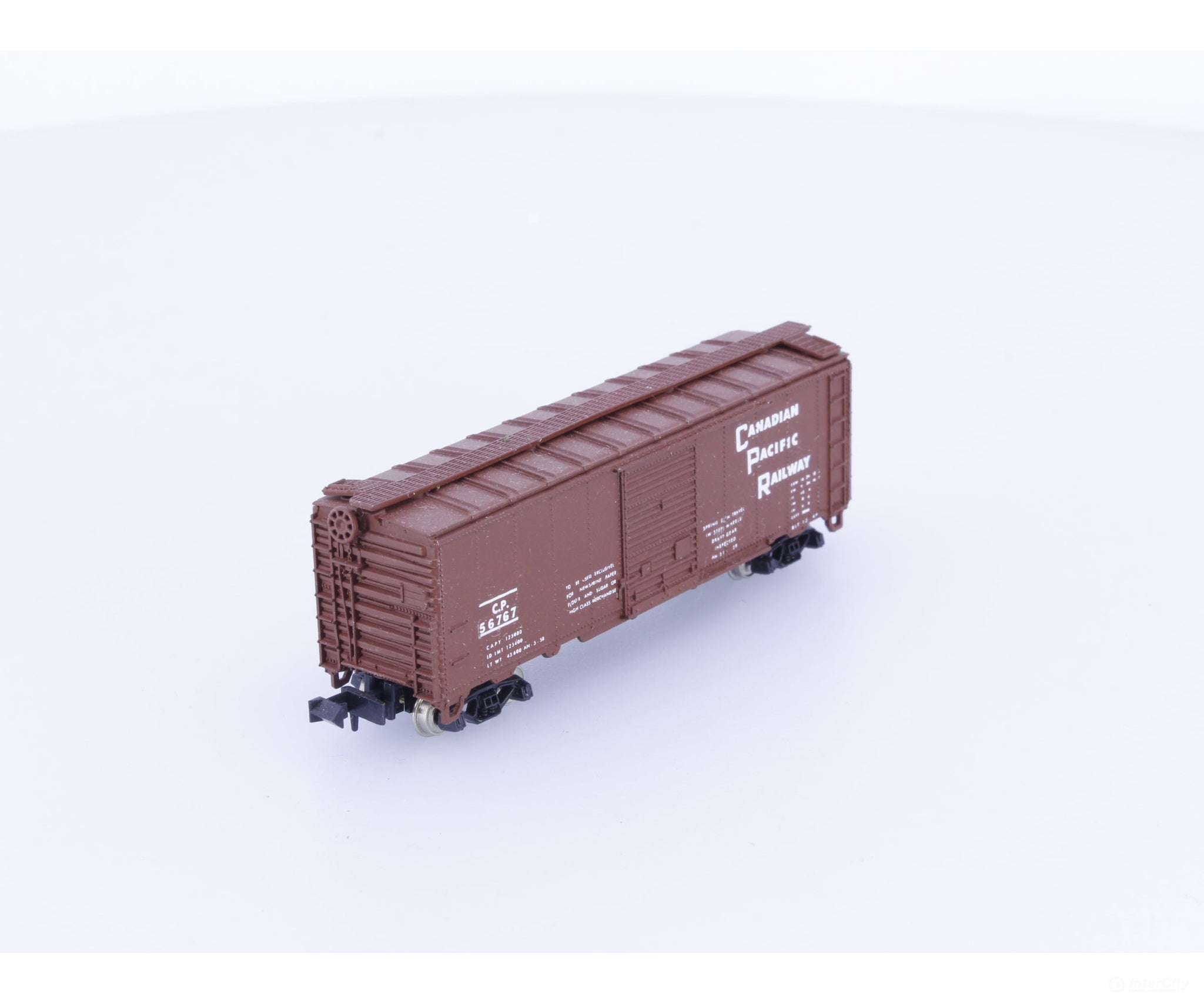 Con Cor 1052E N 40’ Single Door Boxcar Canadian Pacific (CP) 56767 Freight Cars