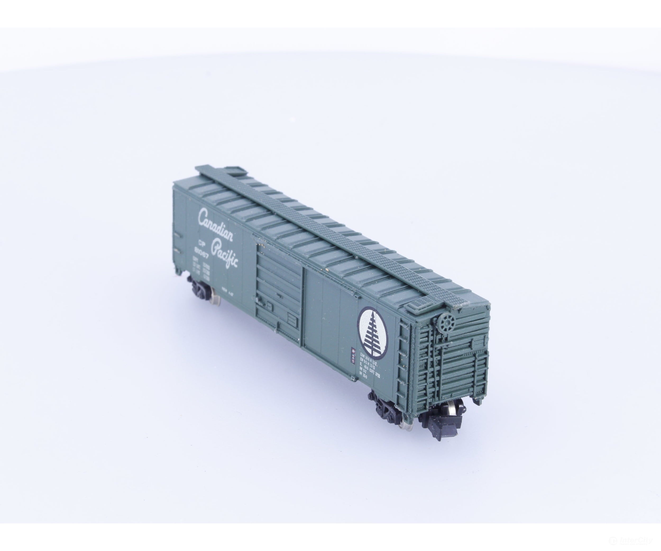 Con Cor 1451-R N 50’ Panel Boxcar Canadian Pacific (CP) 81067 Freight Cars