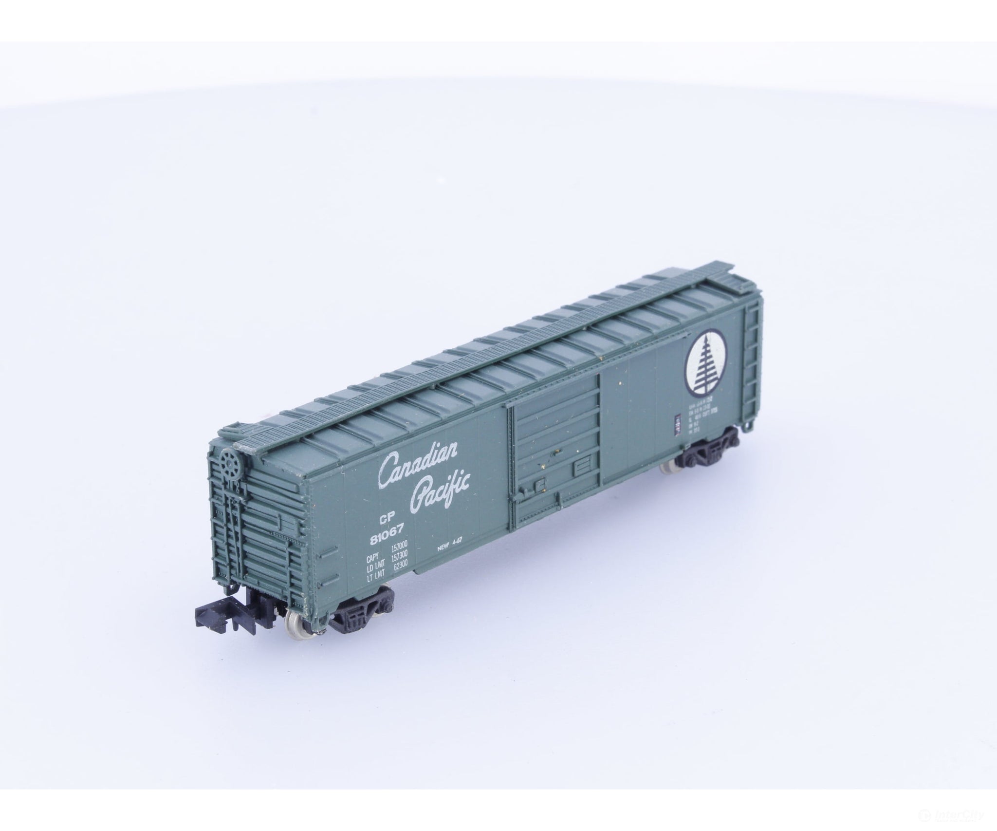 Con Cor 1451-R N 50’ Panel Boxcar Canadian Pacific (CP) 81067 Freight Cars
