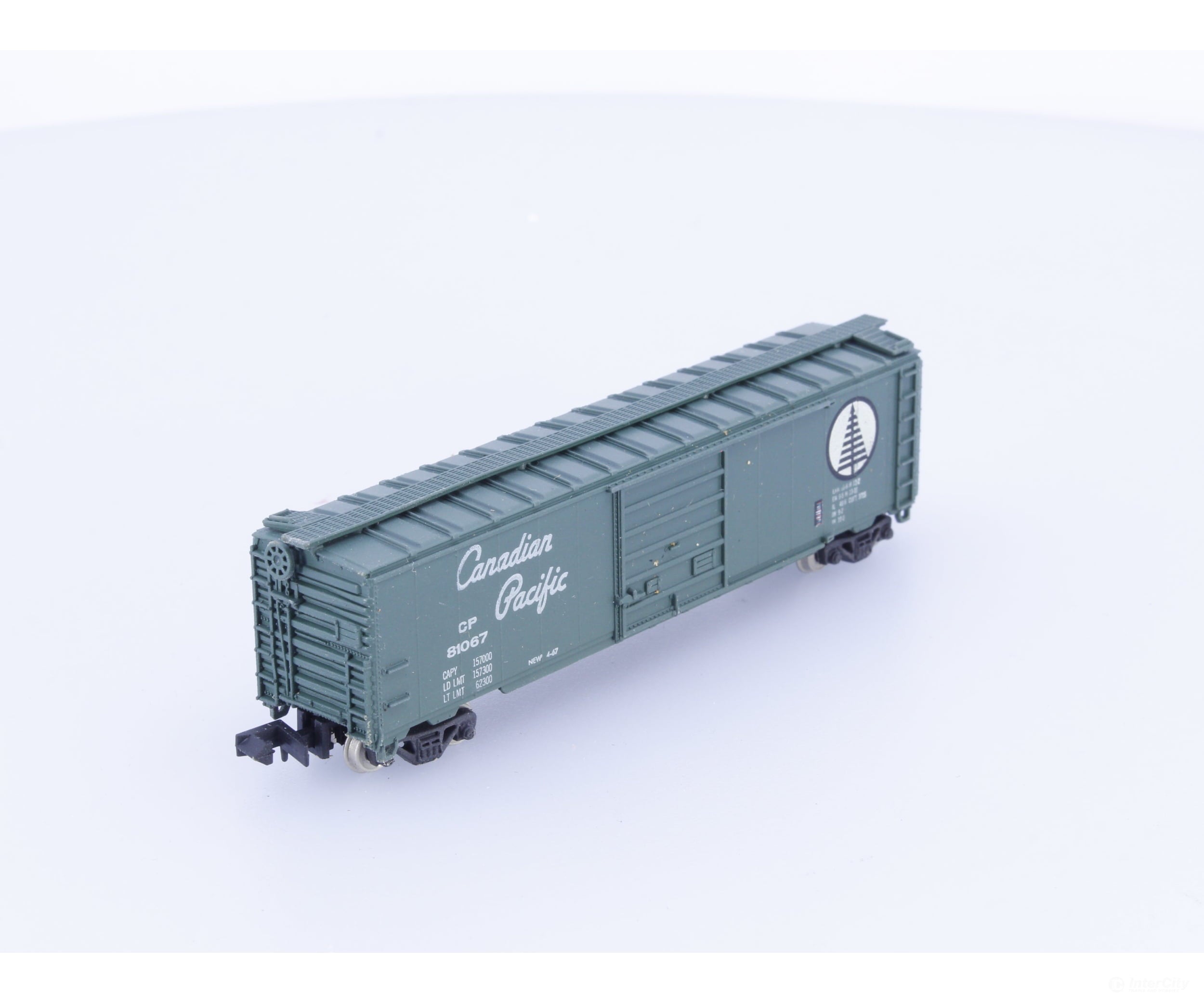 Con Cor 1451-R N 50’ Panel Boxcar Canadian Pacific (CP) 81067 Freight Cars