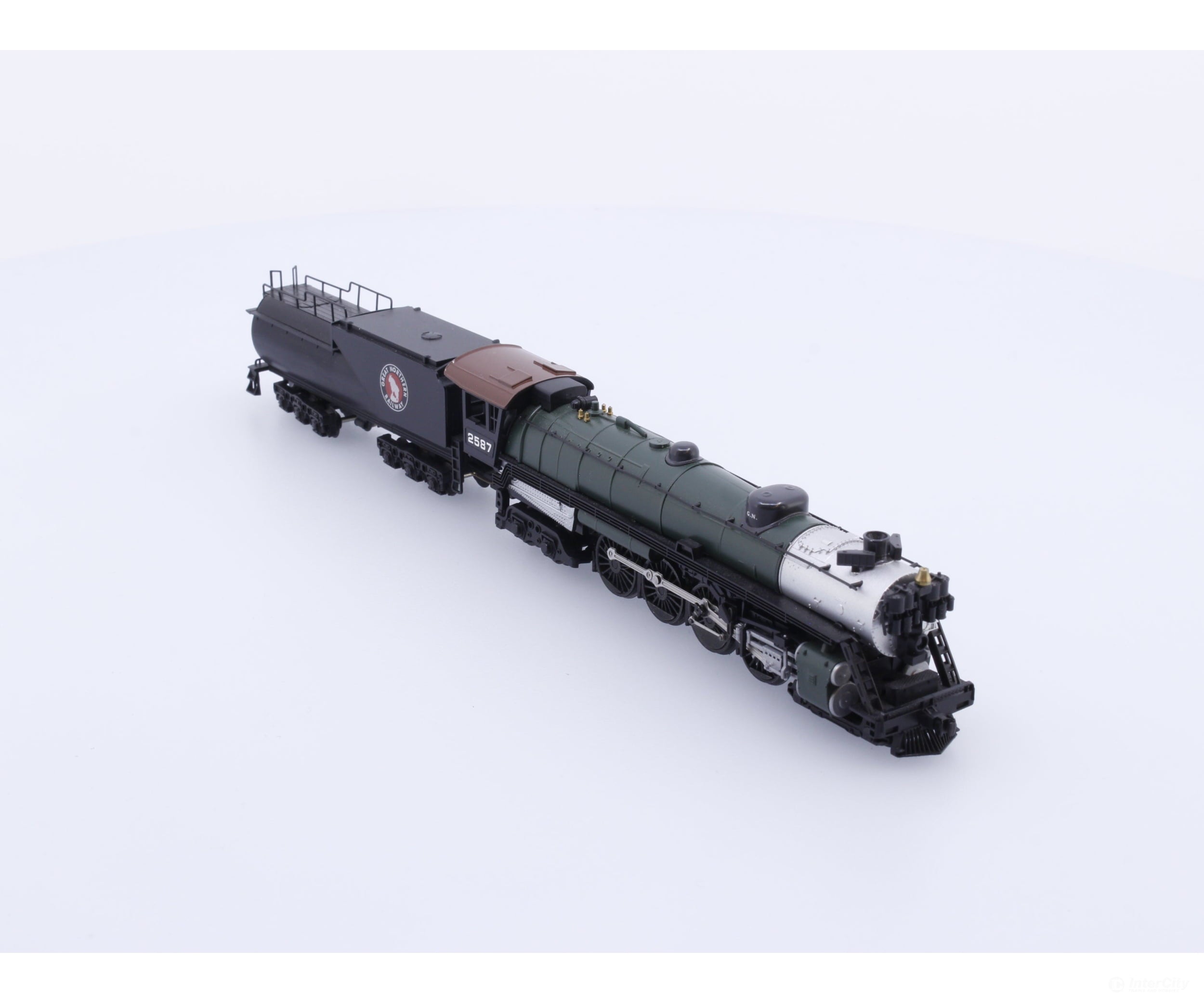 Con-Cor 3811 N S2 4-8-4 Northern Steam Locomotive Great Northern ’Glacier’ Scheme #2587 DC Locomotives