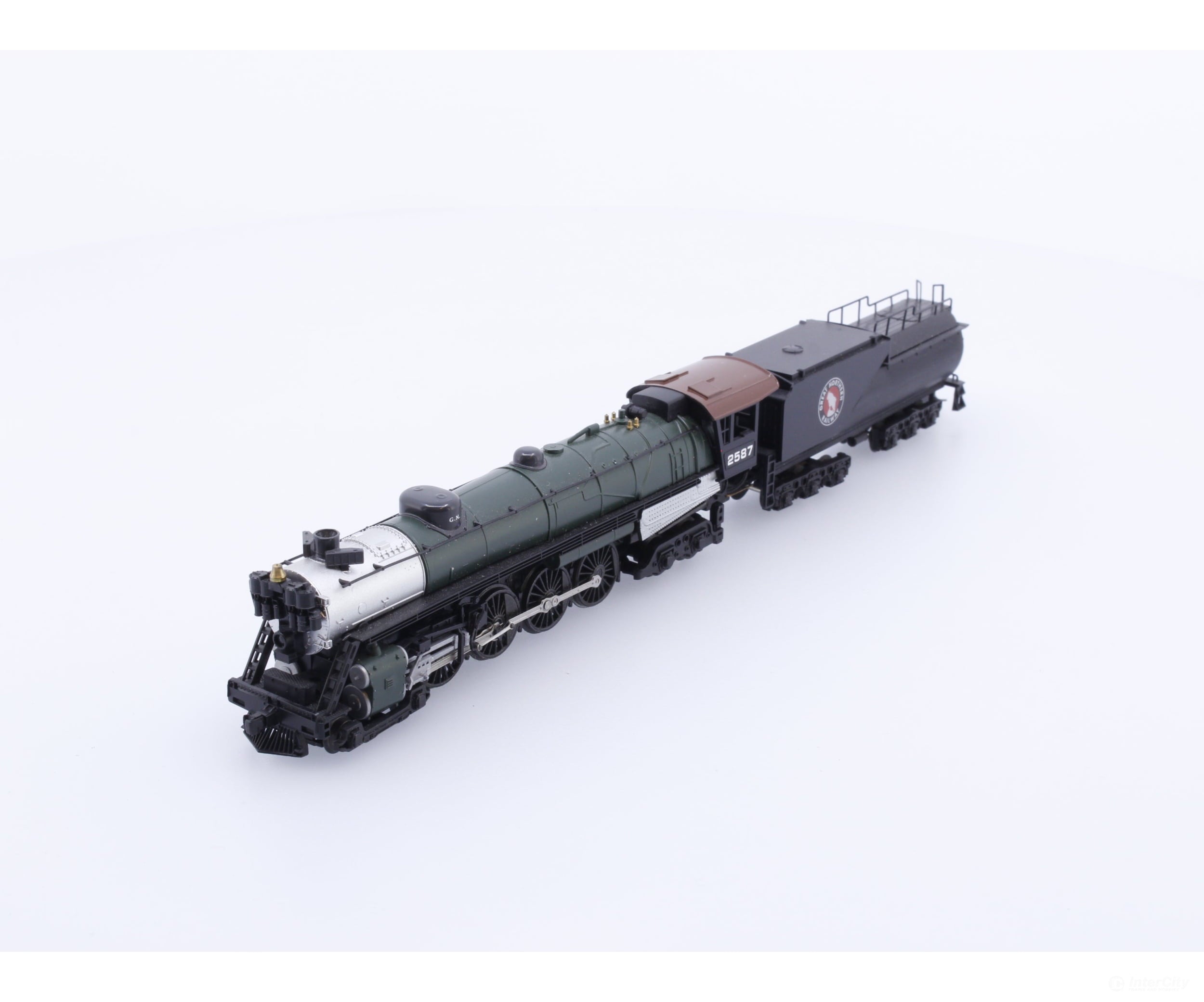 Con-Cor 3811 N S2 4-8-4 Northern Steam Locomotive Great Northern ’Glacier’ Scheme #2587 DC Locomotives