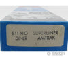 Con Cor 811 Ho Diner Passenger Car Amtrak (Amtk) Cars