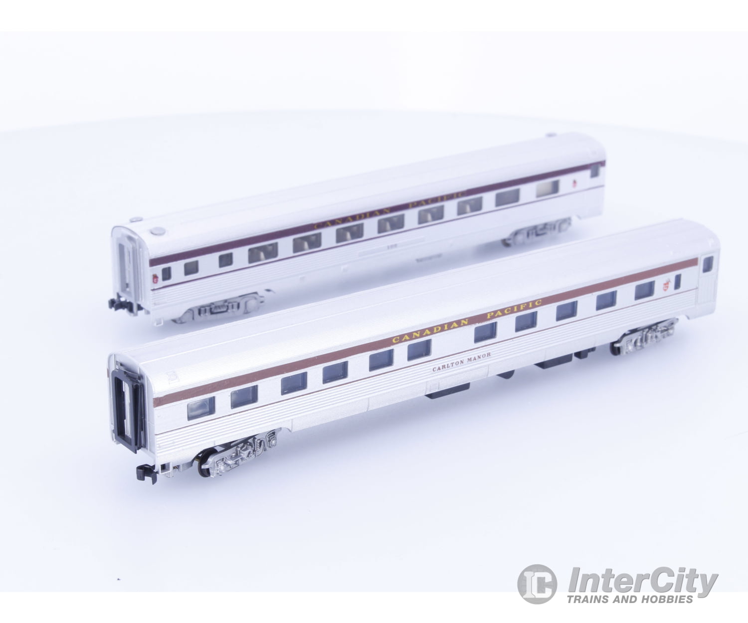 Con Cor CPPC N 2 Passenger Coaches Canadian Pacific (CP) Carlton Manor,100 Passenger Cars