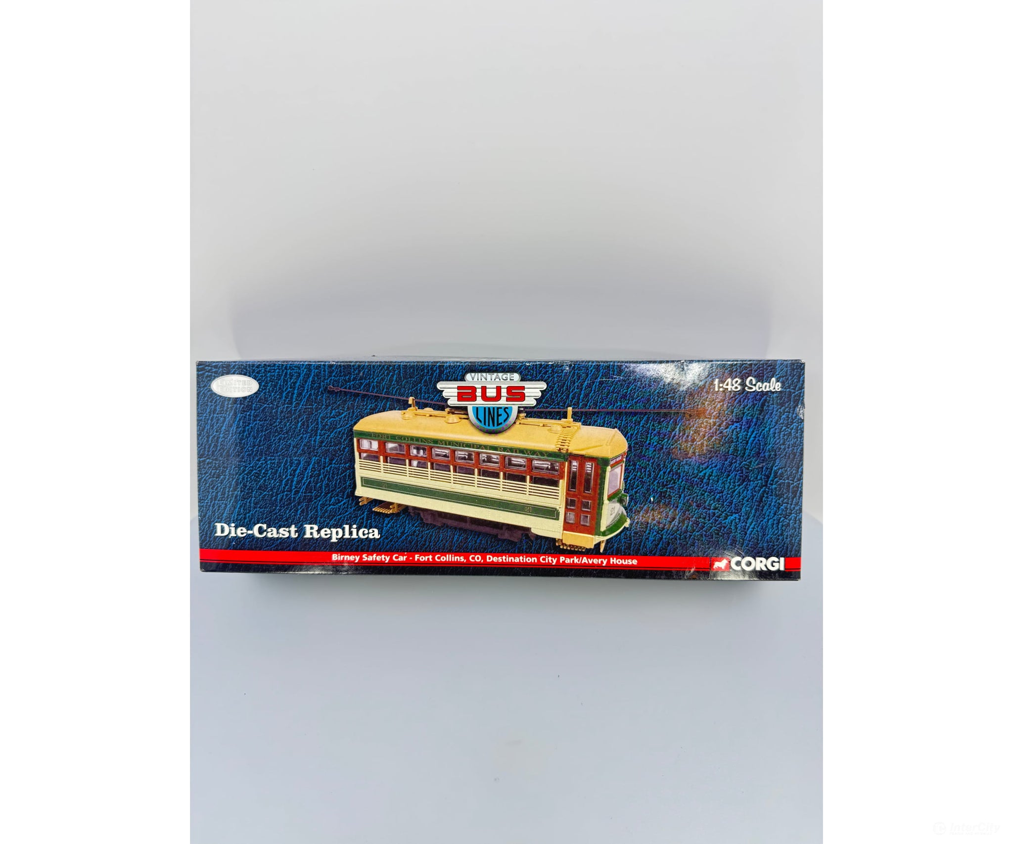 Corgi Us55205 On30 Fort Collins Birney Trolley 1 Of 2100 Worldwide Cars & Trucks