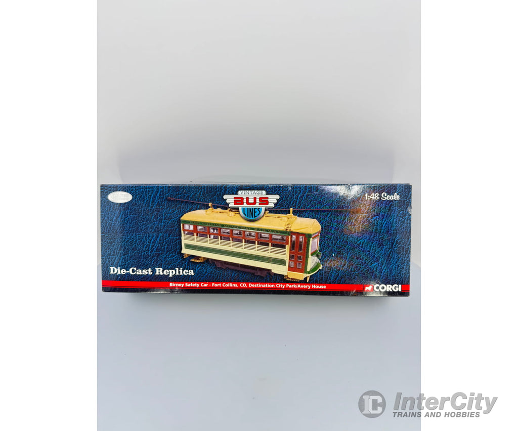 Corgi Us55205 On30 Fort Collins Birney Trolley 1 Of 2100 Worldwide Cars & Trucks