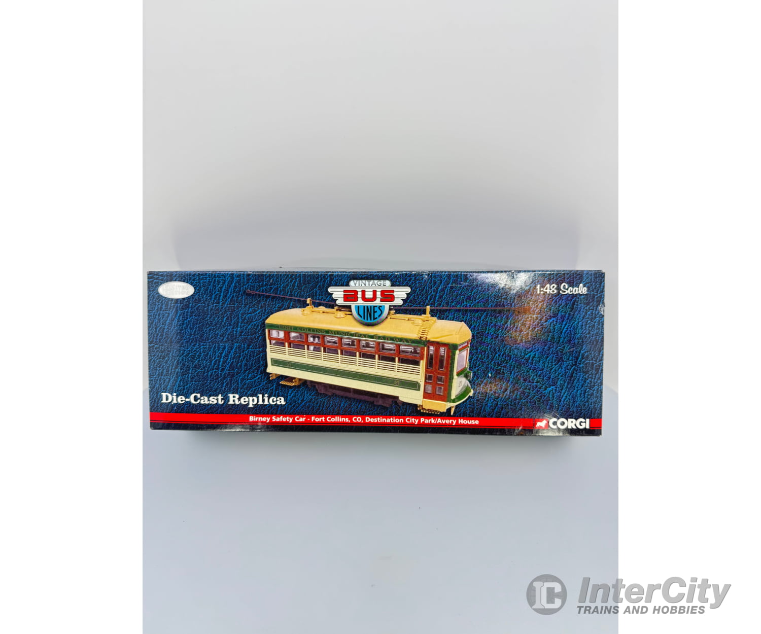 Corgi Us55205 On30 Fort Collins Birney Trolley 1 Of 2100 Worldwide Cars & Trucks