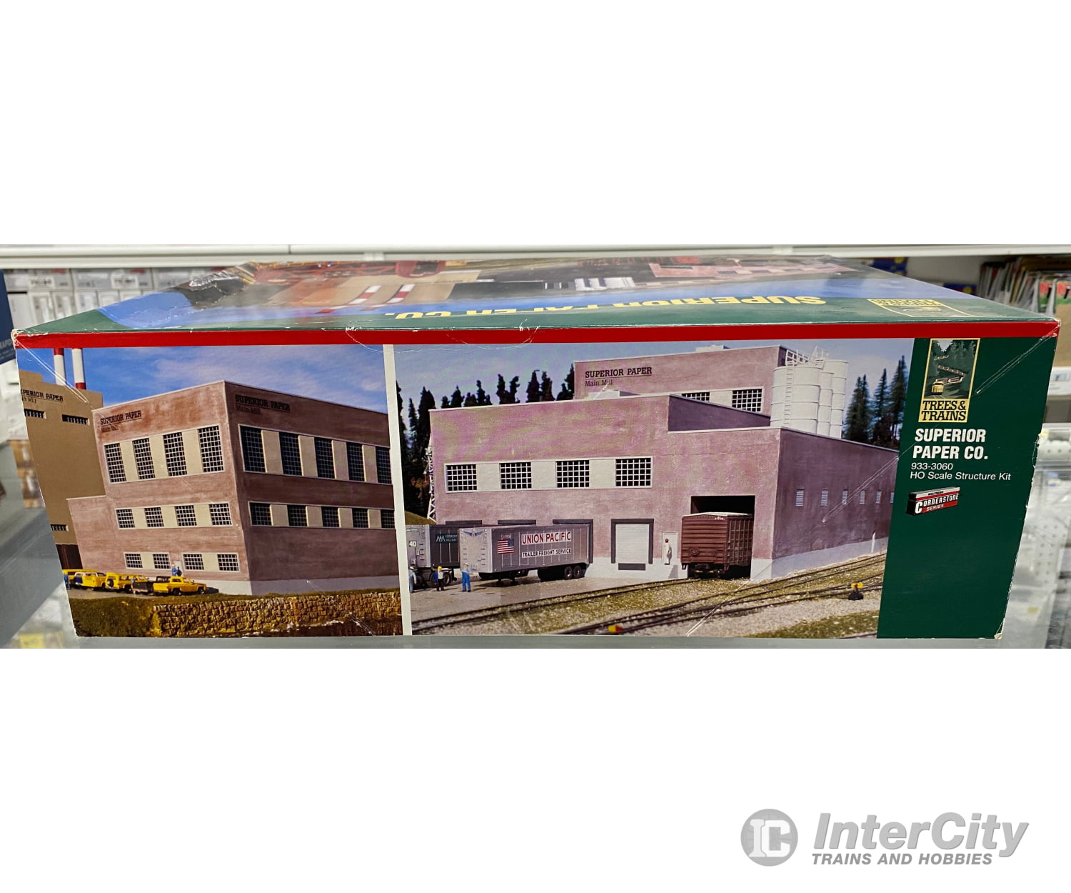 Cornerstone Series 933-3060 HO Superior Paper Company Structures