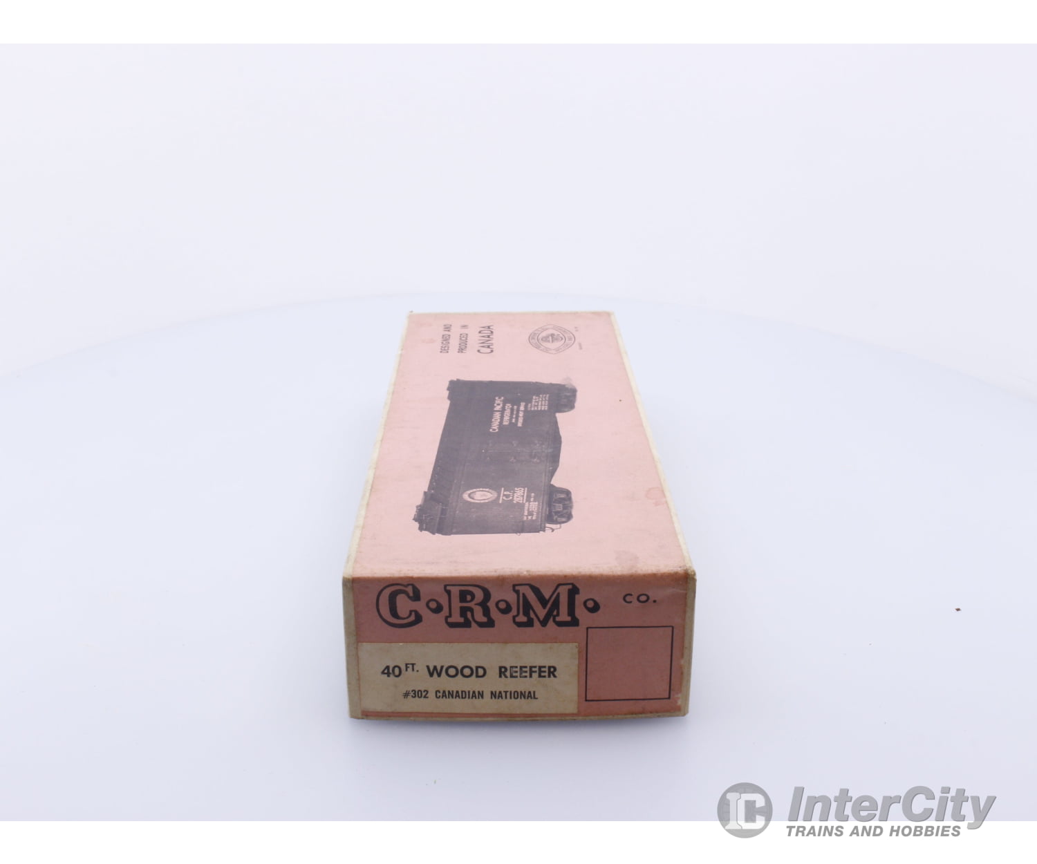 CRM Co. 302 HO 40’ Wood Reefer Kit Canadian National (CN) Freight Cars