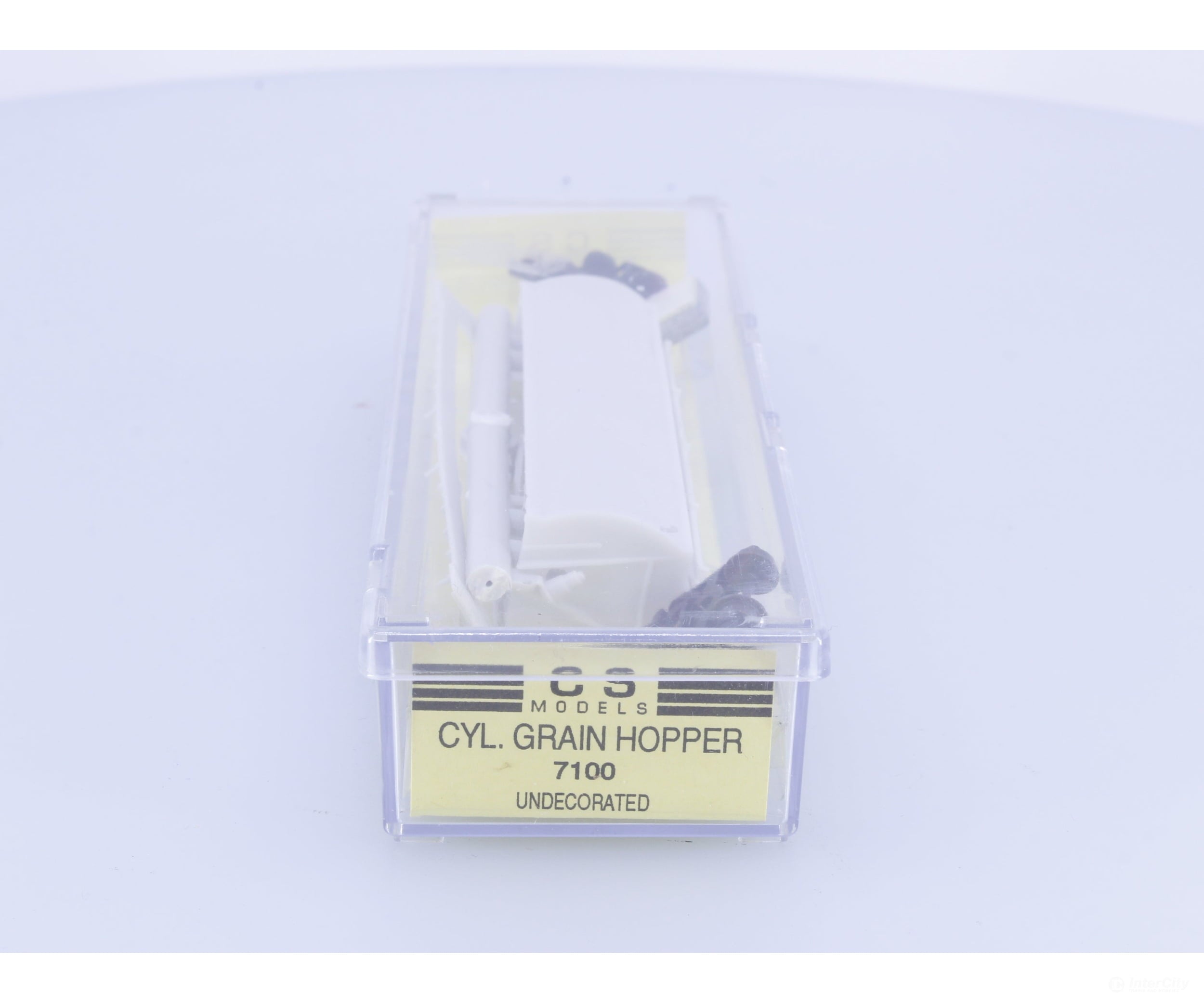 CS Models 7100 N Cylindrical Grain Hopper Kit Undecorated (#1) - Freight Cars