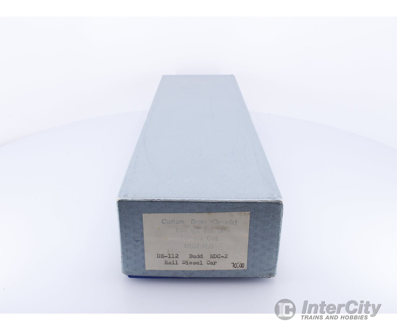 Custom Brass DE-112 HO Budd RDC-2 Rail Diesel Car Analog DC Locomotives
