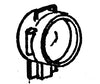 Custom Finishing HO 341 Parts for Budd Rail Diesel Cars (RDC) - Door-Mounted Signal Lights 1 Pair Parts