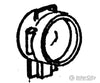 Custom Finishing HO 341 Parts for Budd Rail Diesel Cars (RDC) - Door-Mounted Signal Lights 1 Pair Parts