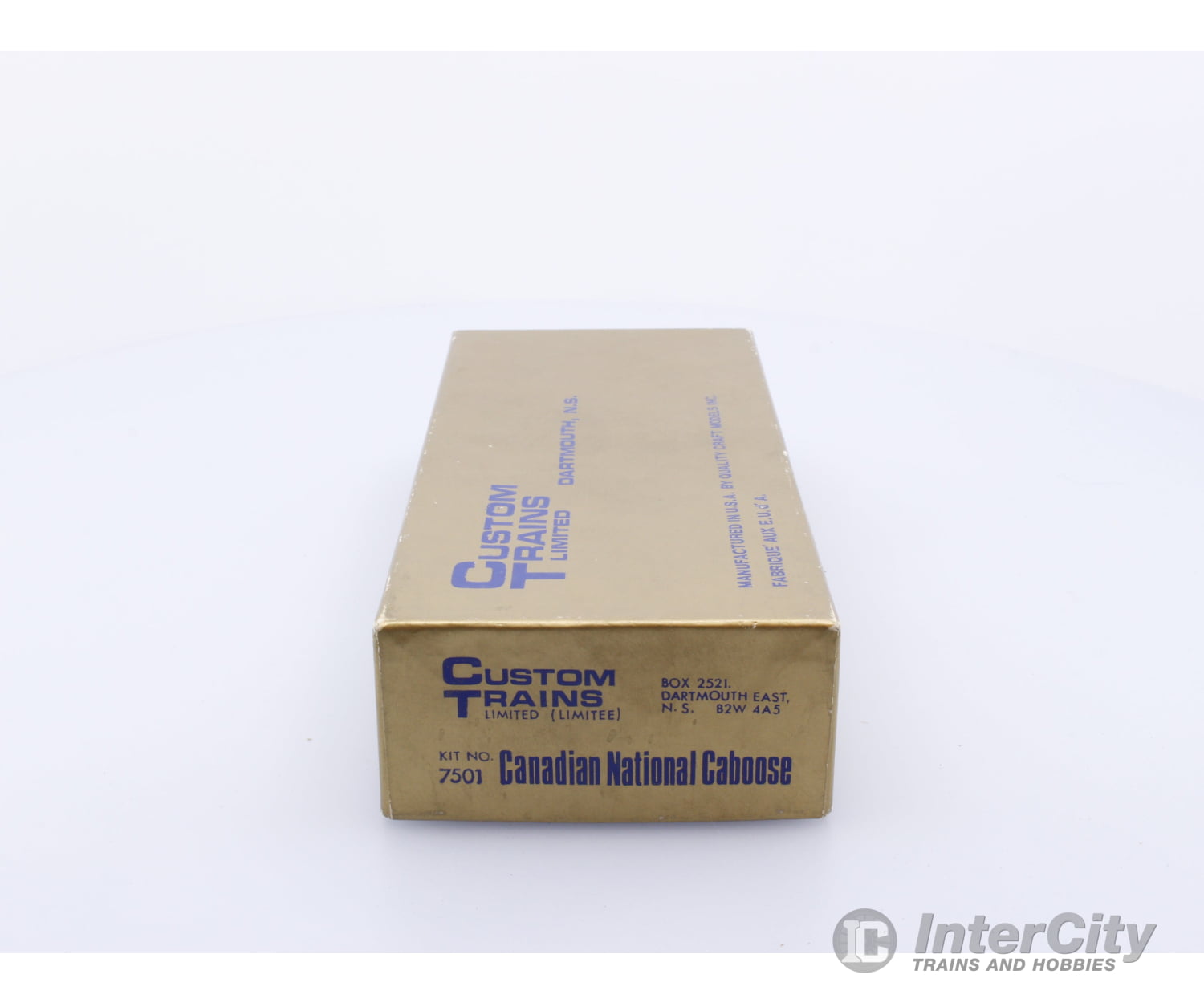 Custom Trains Limited 7501 HO Caboose Kit Canadian National (CN) Freight Cars