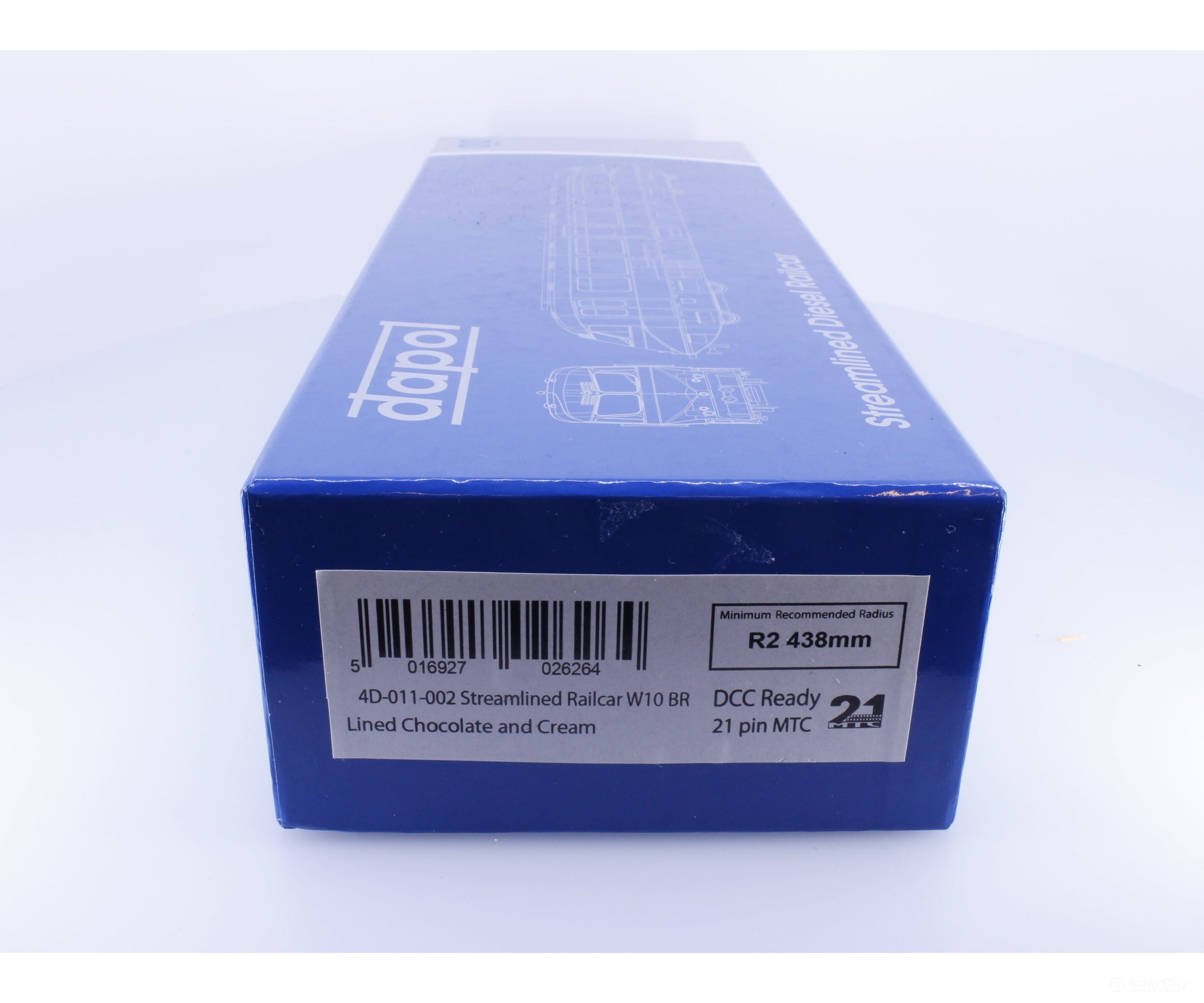 Dapol 4D-011-002 OO Streamlined Diesel Railcar W10 BR Extensive Custom Modifications W10 DCC & Sound - European