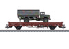 Marklin 46928 HO Type Kbs 443 Stake Car with Military Truck Load