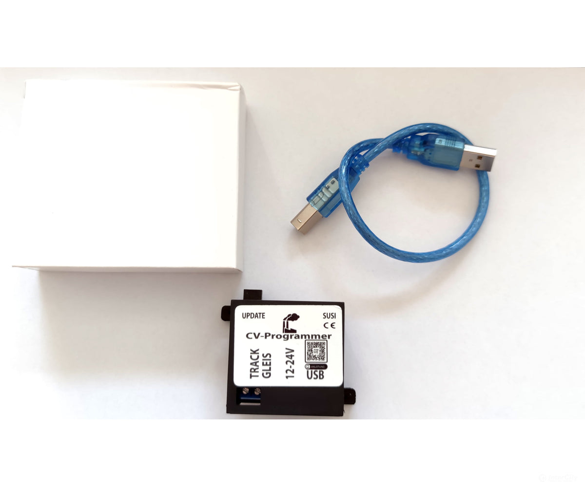 Decoderwerk 00303 CV programmer PC test module sound loading adapter (DCC + Motorola) - DCC Accessories