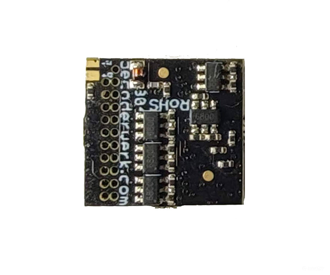 Decoderwerk 100902 Function decoder with 9 outputs directional lighting SUSI and many effects; PluX22 interface; H0