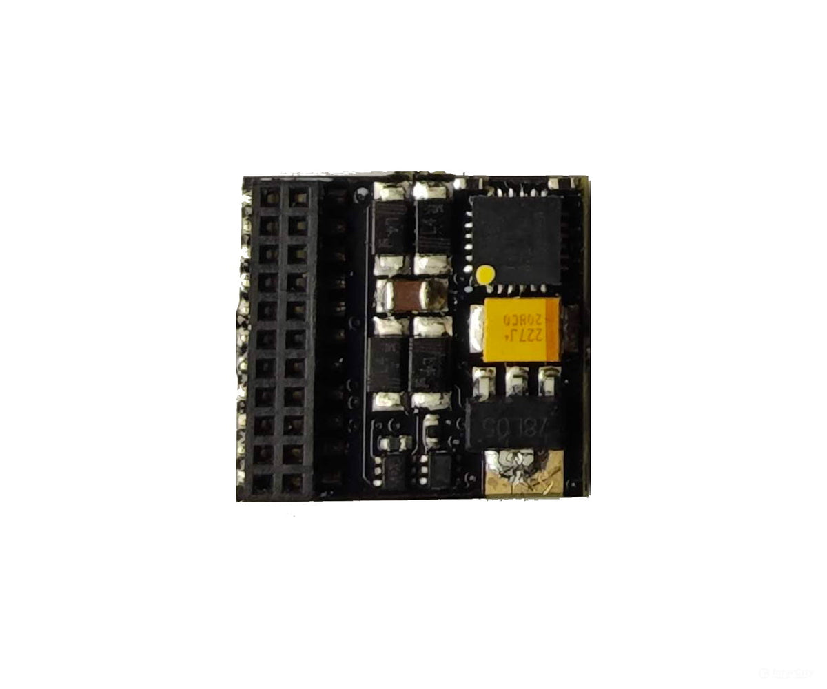 Decoderwerk 100904 Function decoder with 9 outputs directional lighting SUSI and various effects 21MTC interface H0