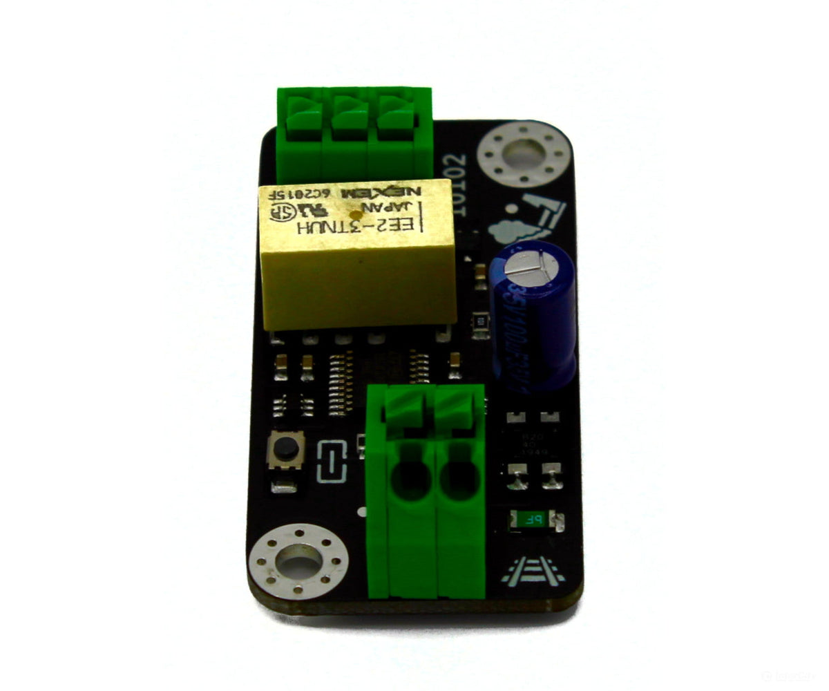 Decoderwerk 10102 1-channel relay decoder with bistable relay for switching various loads (DCC + Motorola) - Stationary
