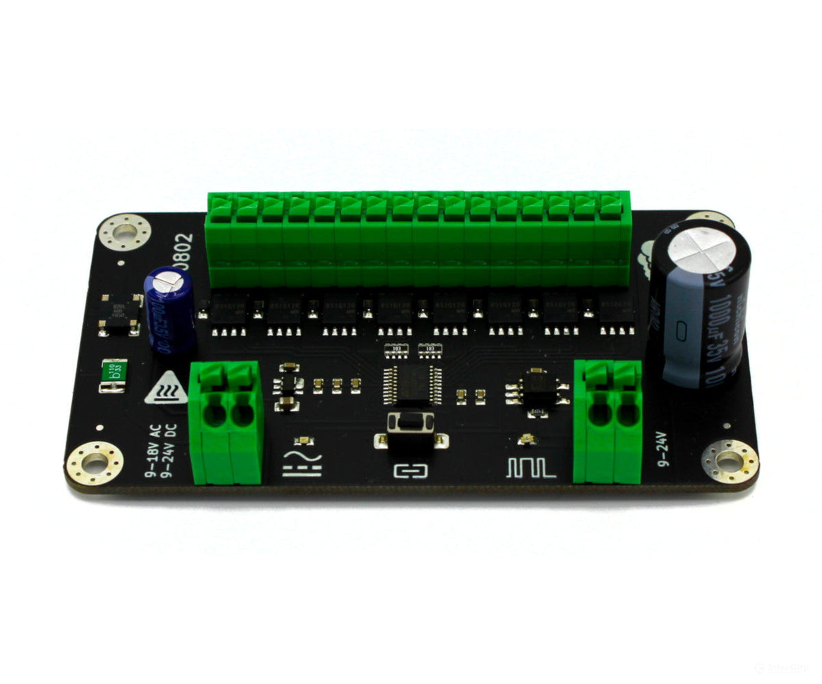 Decoderwerk 20802 8-channel switching decoder for switching various loads Output stage with 8 power MOSFETs (DCC