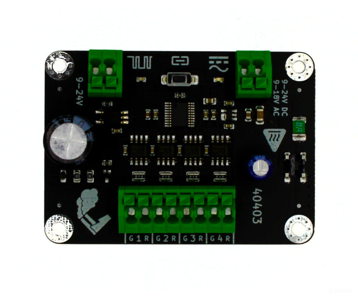 Decoderwerk 40403 4-channel motor decoder for controlling 4 motors and motorized turnout drives (DCC + Motorola)