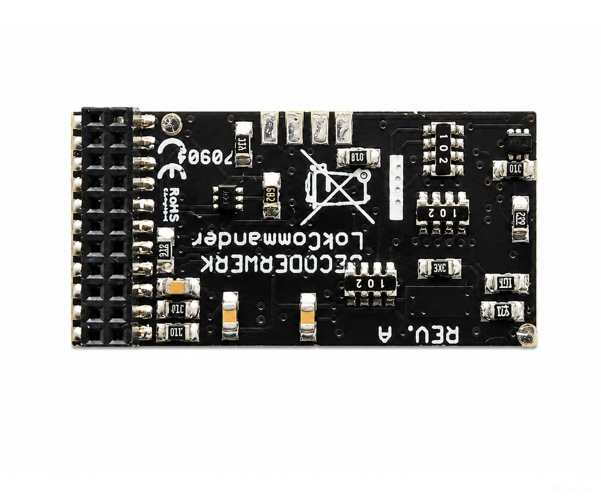 Decoderwerk 70904 Motor decoder 2A with 8 outputs SUSI load control and numerous effects; 21MTC interface H0 (DCC