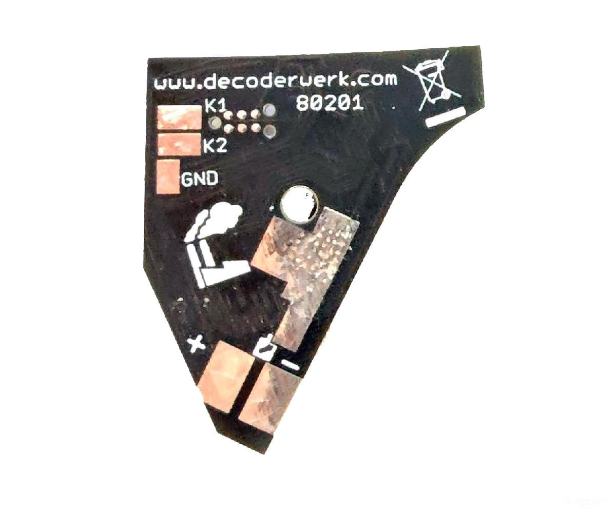Decoderwerk 80201 Motorized digital turnout drive for Märklin/Trix C-Track RailCom (DCC + Motorola) - Track Accessories