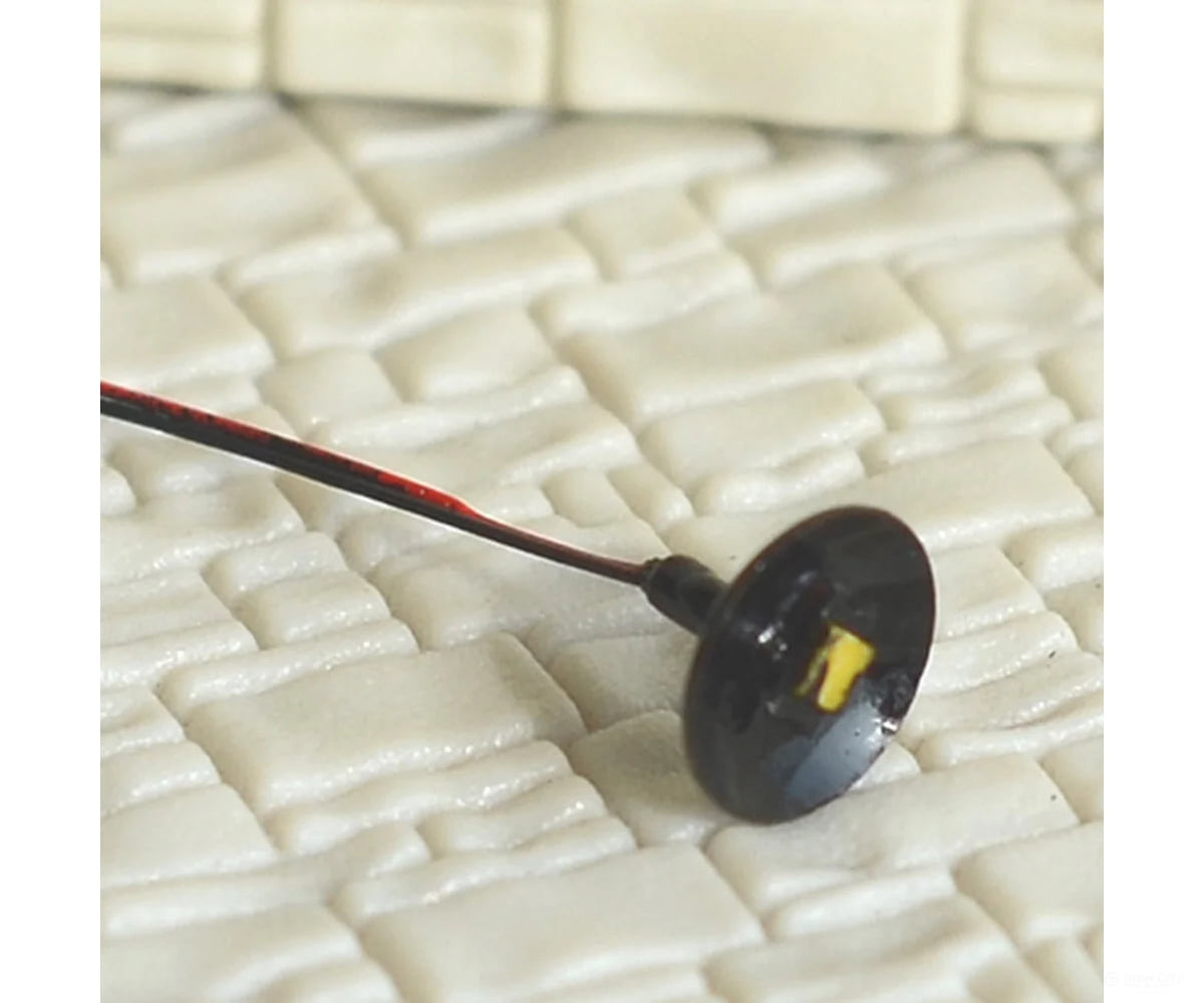 Decoderwerk A001 10x hanging lamp warm white with resistors for H0 scale - Lighting & Electronics