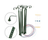 Decoderwerk A005 5x Green twin-light lattice-mast lamp warm white suitable for H0 scale - Lighting & Electronics