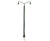 Decoderwerk A005 5x Green twin-light lattice-mast lamp warm white suitable for H0 scale - Lighting & Electronics