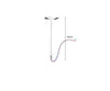 Decoderwerk A006 10x Double-arm station and street lamp height-adjustable suitable for N + H0 scales - Lighting &