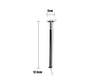 Decoderwerk A007 5x Green twin-light narrow lattice-mast lamp warm white suitable for H0 scale - Lighting & Electronics