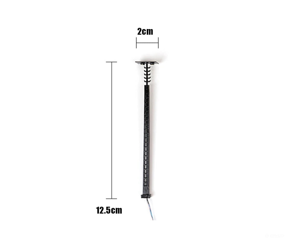 Decoderwerk A007 5x Green twin-light narrow lattice-mast lamp warm white suitable for H0 scale - Lighting & Electronics