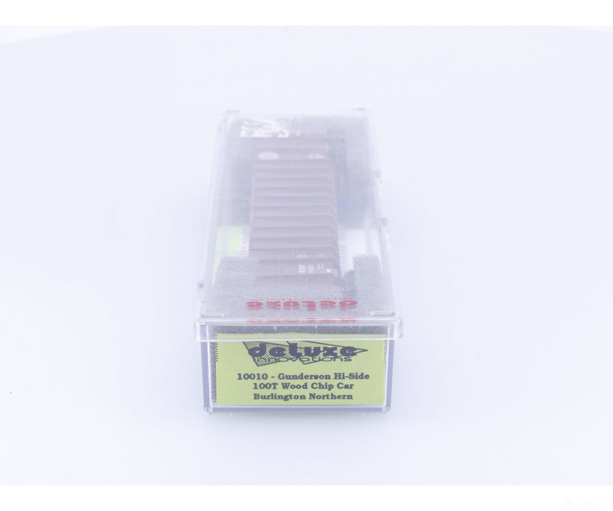 Deluxe Innovations 10010 N Gunderson Hi-Side Wood Chip Car Burlington Northern Santa Fe (BNSF) 541431 - Freight Cars