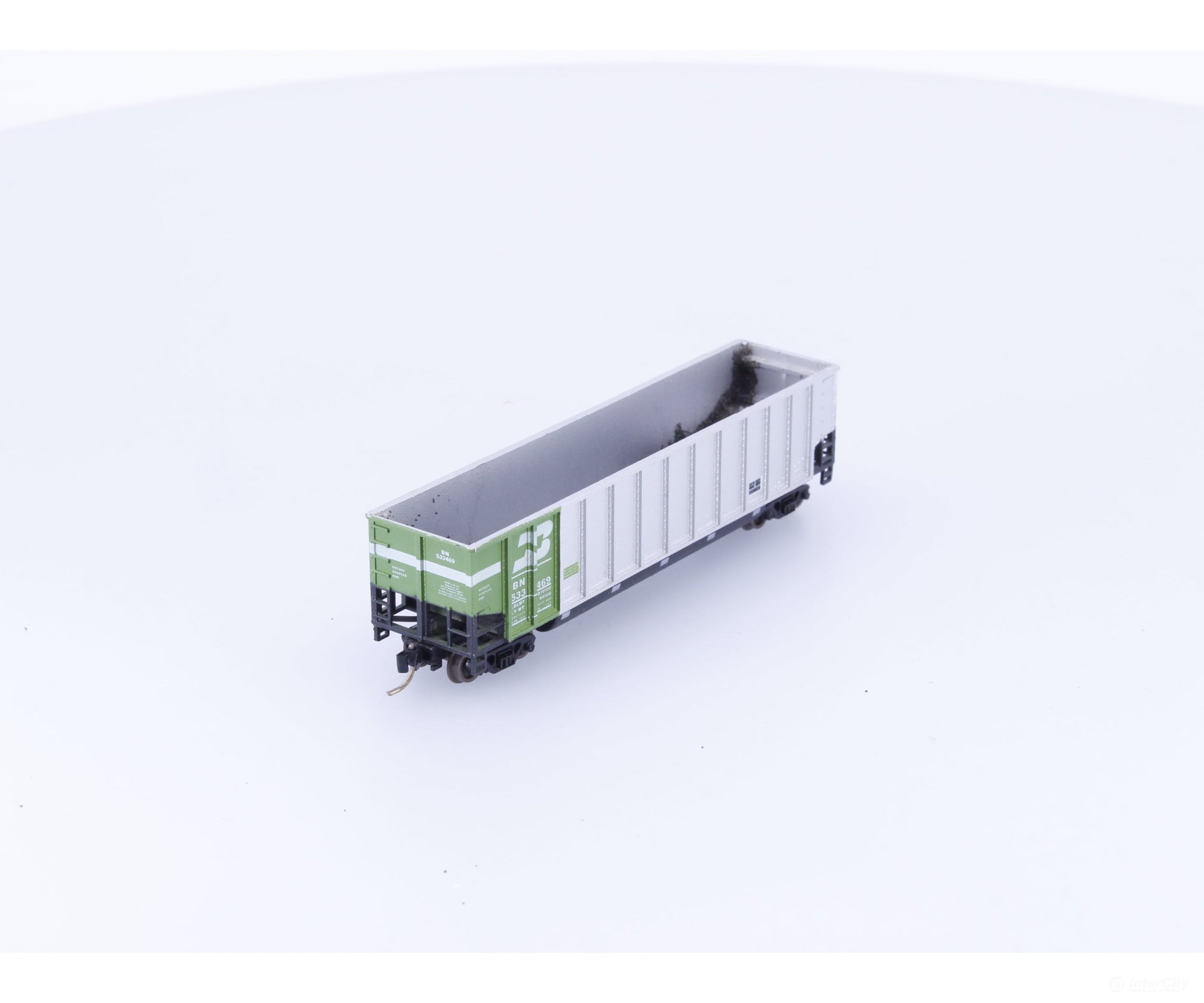 Deluxe Innovations 12040 N Twin Tub Coal Gondola Burlington Northern (BN) 533469 - Freight Cars