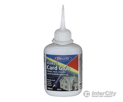 Deluxe Materials Ltd Ad57 Roket Card Glue For Cardstock -- 1.7Oz 50Ml Glues & Adhesives