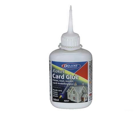 Deluxe Materials Ltd Ad57 Roket Card Glue For Cardstock -- 1.7Oz 50Ml Glues & Adhesives
