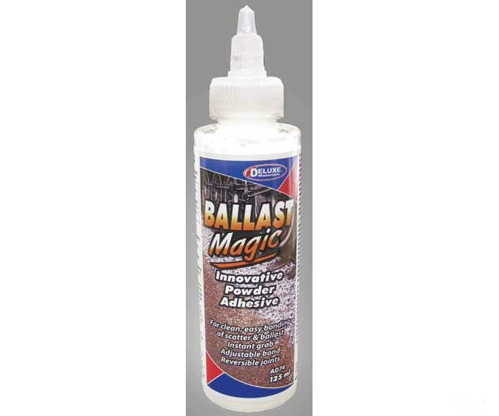 Deluxe Materials Ltd Ad74 Ballast Magic Adhesive Powder -- 4.2Oz 125Ml Glues & Adhesives