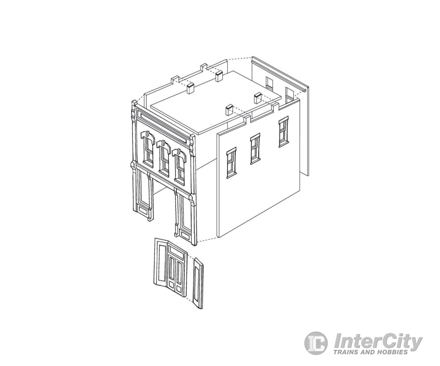 Design Preservation Models 10100 Kelly Saloon Ho Scale Structures