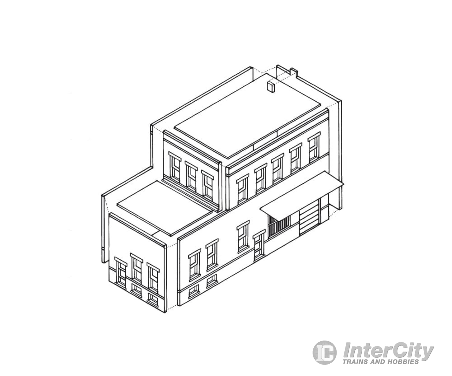 Design Preservation Models 10300 Cutting Scissor Co. - Ho Scale Structures