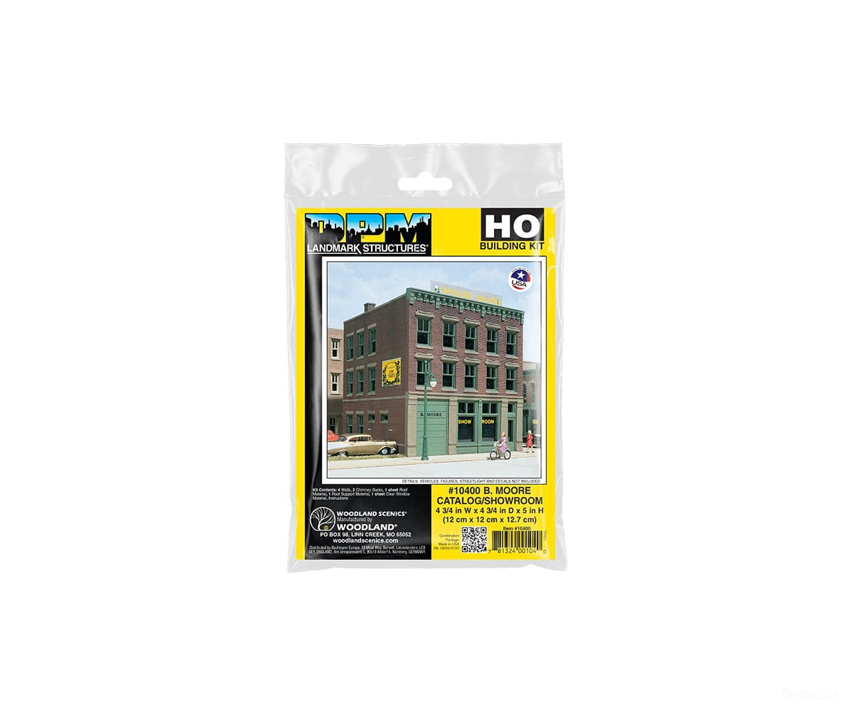 Design Preservation Models 10400 B.moore Catalog Showroom - Ho Scale Structures
