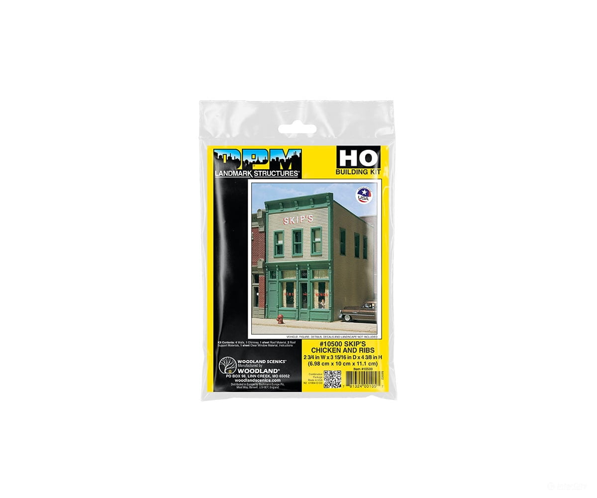 Design Preservation Models 10500 Skip’s Chicken & Ribs - Ho Scale Structures