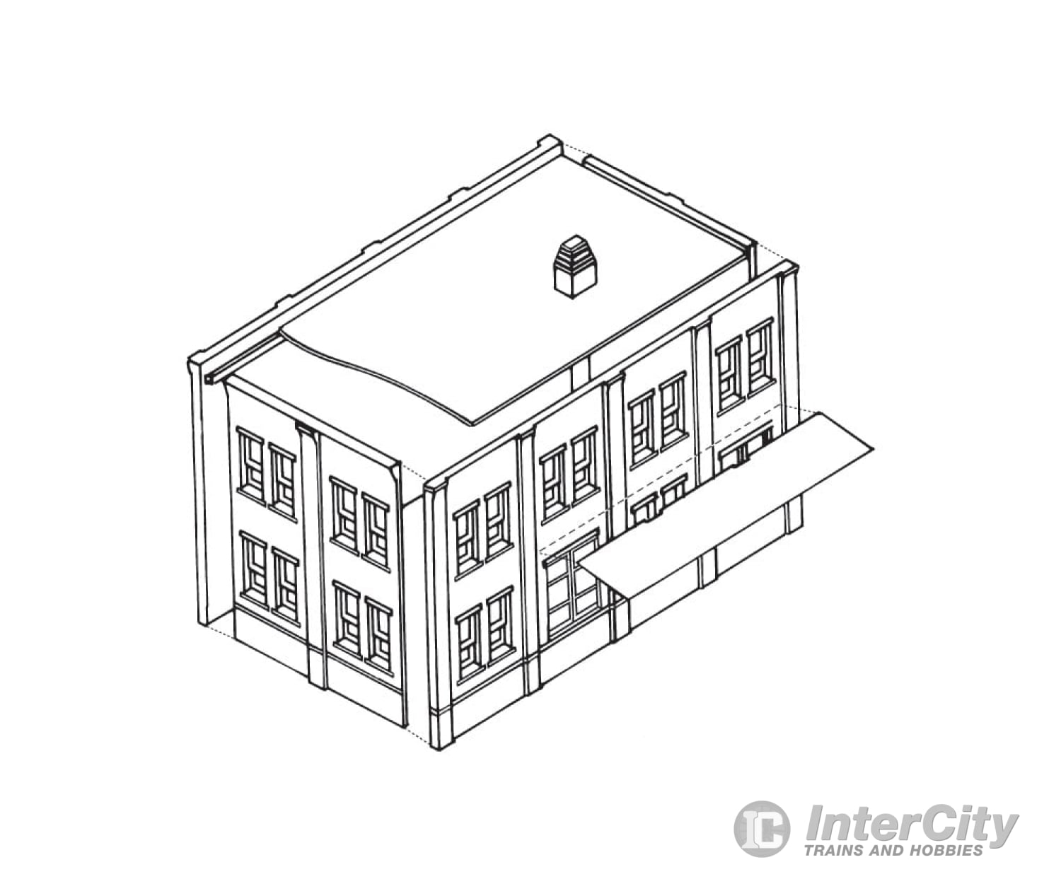 Design Preservation Models 10600 Laube’s Linen Mall - Ho Scale Structures