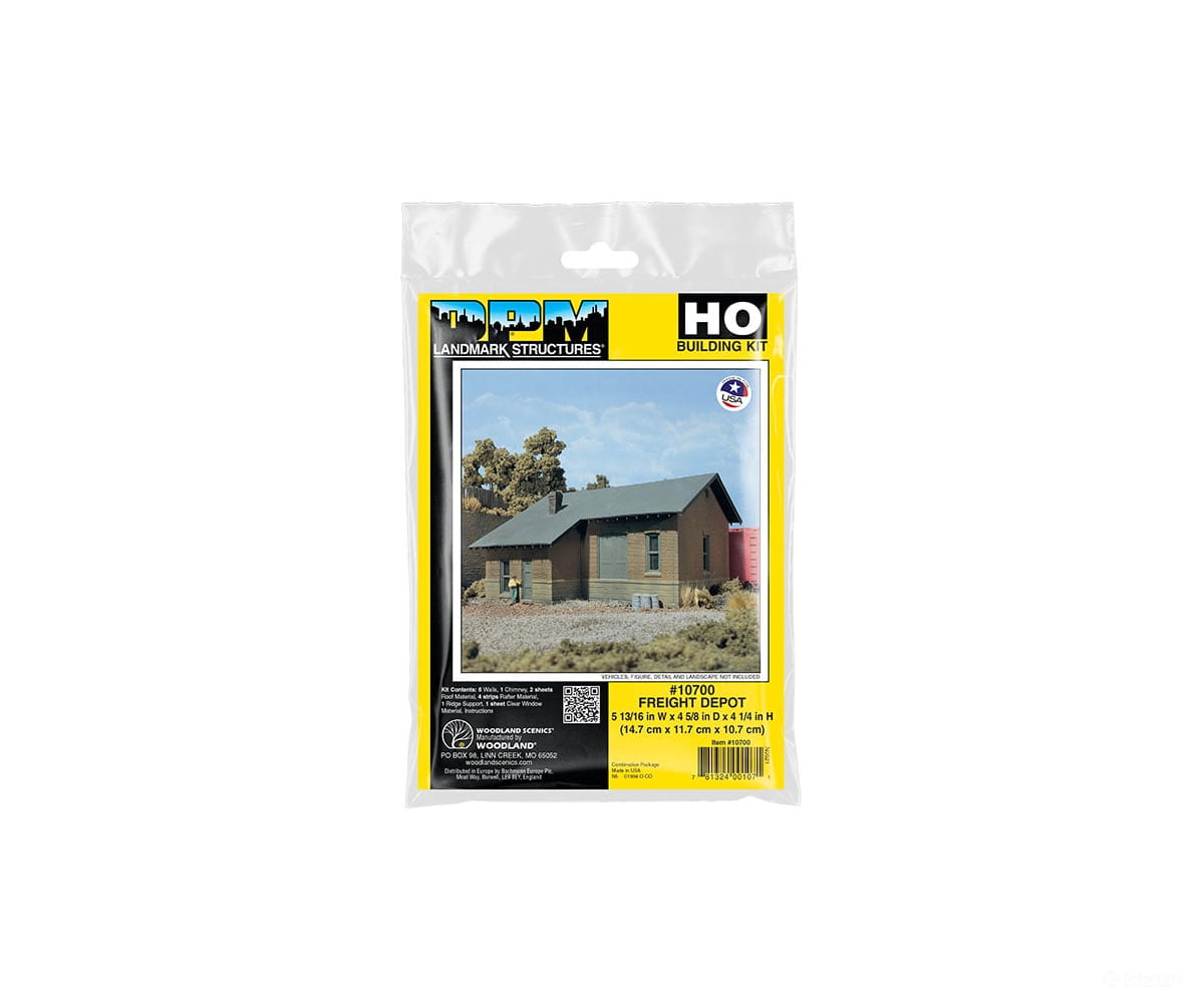 Design Preservation Models 10700 Freight Depot Ho Scale Structures