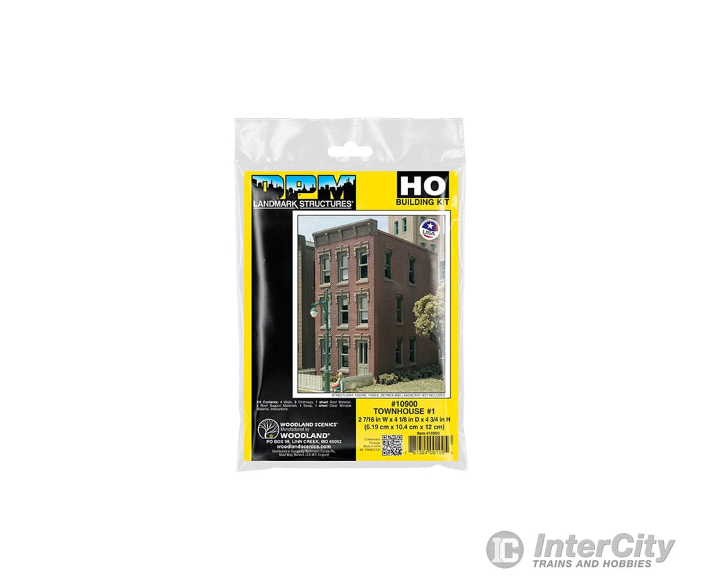 Design Preservation Models 10900 Townhouse #1 Ho Scale Structures