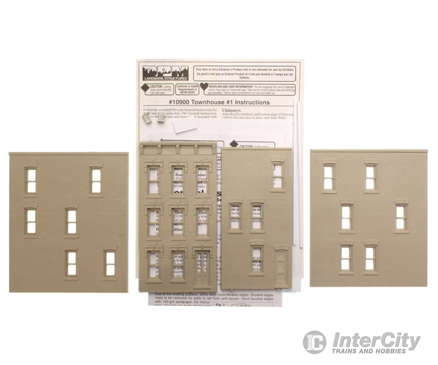 Design Preservation Models 10900 Townhouse #1 Ho Scale Structures